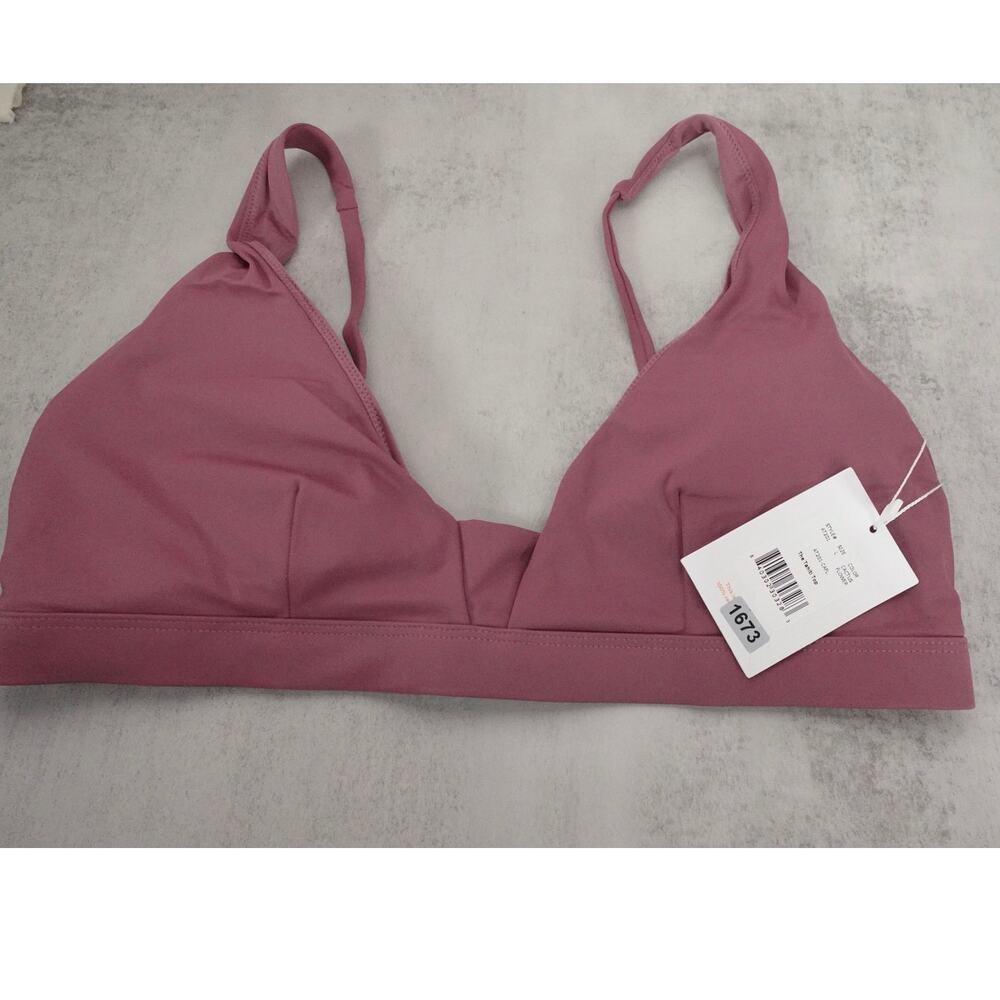 New Andie Swim Women’s The Tahiti Top in Cactus Flower Purple Size Large 1673-15